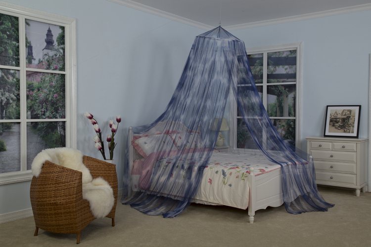 New Style Tie Dye Bed Canopy Faltbares abnehmbares Moskitonetzbett