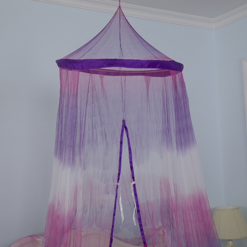 2020 New Style Distinctive Tie-Dye Round Top Hanging Moskito Mesh Net