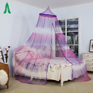 Luxus-Mädchen-Prinzessin zum Aufhängen, Tie-Dye-Stil, Moskitonetz, Kronen-Betthimmel