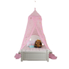 2020 Hot Selling Princess Style Gloden Star Decor Rosa hängendes Moskitonetz