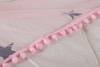 2020 Neues Produkt Konische Moskitonetze Rosa Betthimmel mit Wattebällchen