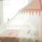 Kundenspezifische rosa Flaggenbälle Kinderbett-Netzbett-Überdachungen für Mädchenbett