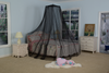 Neueste Heimtextilien Bett Kind Baldachin Schwarz Prinzessin Moskitonetz