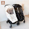Babyschutzhülle mit Bärenmuster, wasserdicht, verhindert Wind, UV-Schutz, Kinderwagenabdeckung