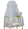 Weiche geschützte stehende Baby-Kinderbettbett-Baldachin mit Dekor-Spitze
