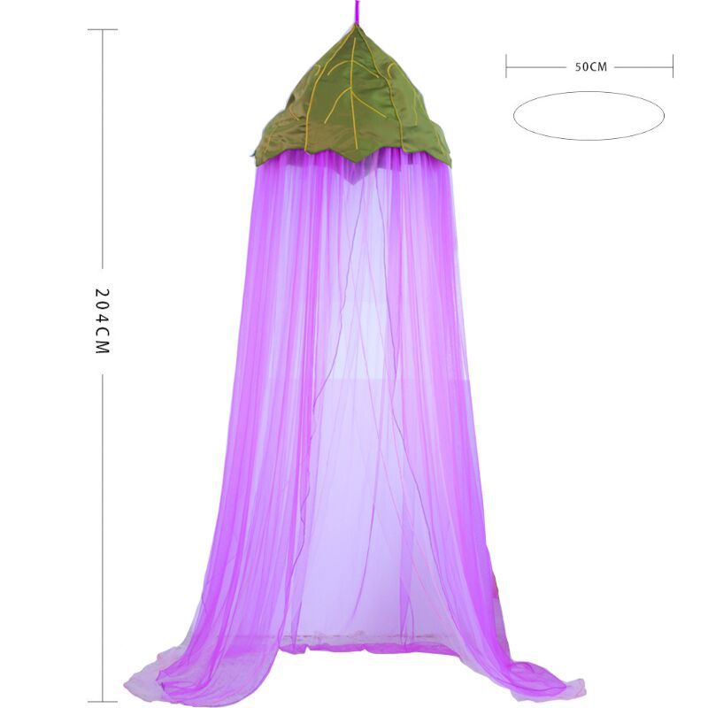 Neues INS Purple Grape Kinder Moskitonetz Nordic Style Kinder Indoor Zelt Baby Net Auberginen Regenschirm Zelt