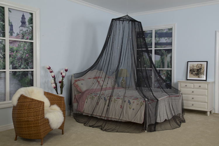 Heißer Verkauf Luminous Stas Decor Bed Canopy Folding Schutz Moskitonetze