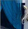 Luxuriöses Schlafzimmer im europäischen Stil, blau, King-Queen-Size, rechteckig, zum Aufhängen, Moskitonetz
