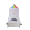 2020 New Style 100% Polyester Mehrfarbiger Regenschirm-Moskitonetz mit Mini-Ball