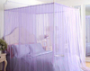 Neues Design 4 Eckbett Vorhang Vorhänge Moskitonetze für Bed Canopy