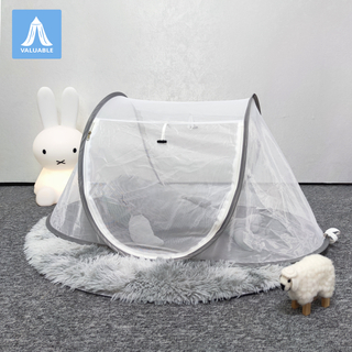 Baby-Moskitonetz faltbar Einfach zu tragen Installation frei Anpassbare Kinder Babybetthimmel Luft und Belüftung Großer Raum