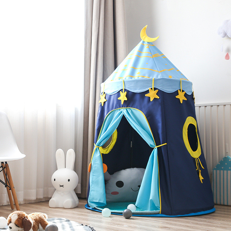 Kinderzelt Spielhaus Indoor Home Mädchen Prinzessin Schloss Kleines Haus Junge Baby Jurte Spielzeughaus