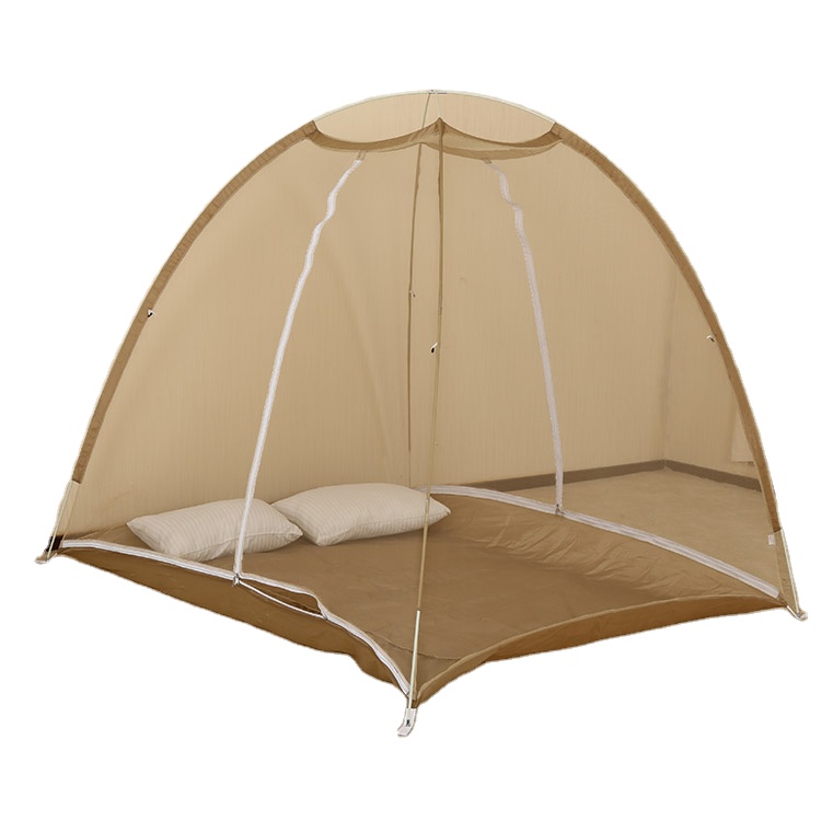 Benutzerdefiniertes 100% Polyester-Falten-tragbares Pop-Up-Moskitonetz Kinder-Moskitonetz-Zelt für Doppelbett