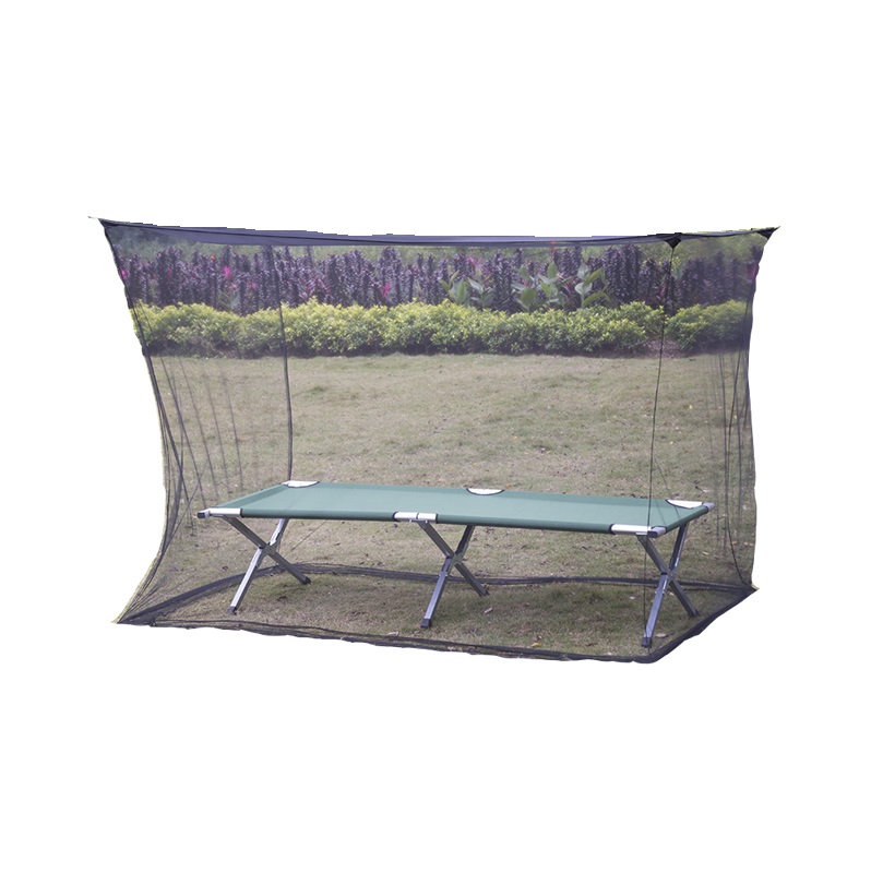Moquito Killer Niedriger Preis Einfach hängendes quadratisches Netzzelt Camping-Moquitonetze für den Außenbereich