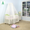 100% Polyester-Mesh-Taschenschirm-Baby-Bett-Kinderwagen-Krippe-Anti-Moskito-Netz-Baby