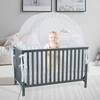 Pop-up-Unisex-Säuglingsbett-Zelt-Babybett-Überdachungs-Netzabdeckung Moskitonetz für Baby