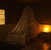 Amazon Popular Glow Moskitonetz-Überdachung für Kinder mit Moskitonetz-Doppelbett