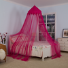 Ins Simple Crown TC Spire Canopy Sheer Mesh Indoor Schlafzimmer Single Double Bed Baby Girl's Betthimmel Dekoration Moskitonetz