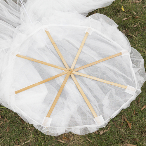 2020 Bambus Material Top Hanging White Outdoor Insektizid Moskitonetze