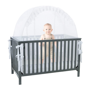 Pop-up-Unisex-Säuglingsbett-Zelt-Babybett-Überdachungs-Netzabdeckung Moskitonetz für Baby